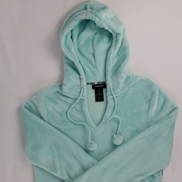 NWT Joe Boxer Hooded Fleece Tunic- Size M - Picture 1 of 2